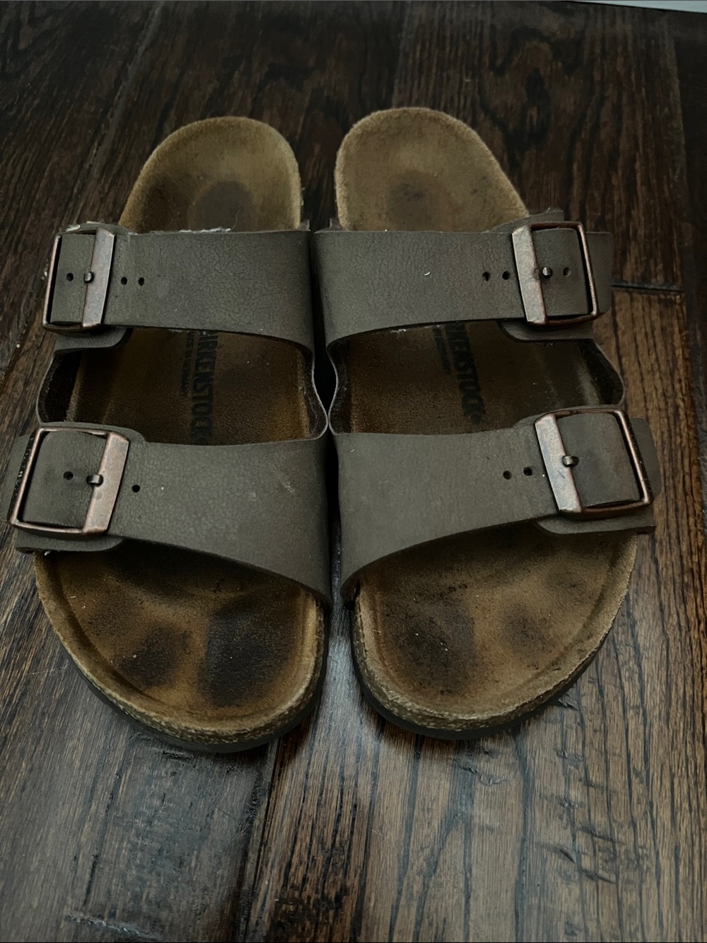 Birkenstock Arizona Sandals in Dark Brown